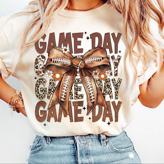 GameDay Bow and Daisies