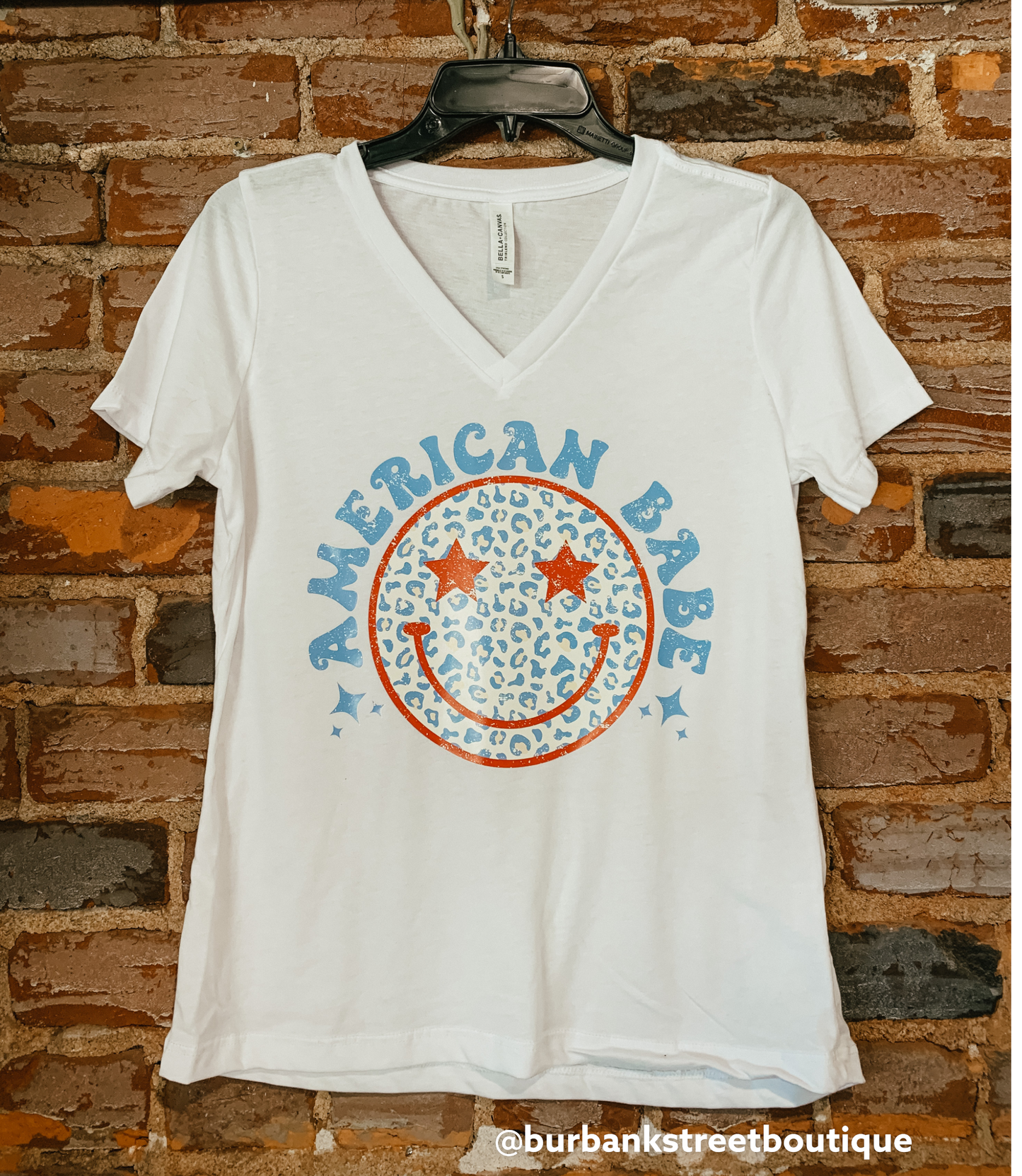 American Babe - White Tee